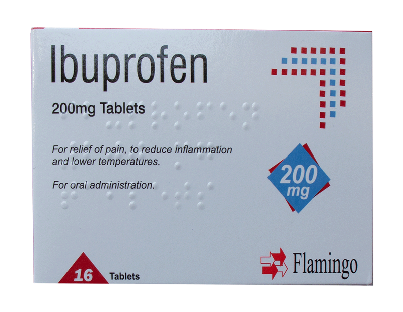 Ibuprofen Tablets 200mg - 16 Pack