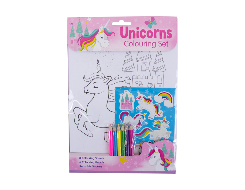 Unicorn Colouring Set Unicorn Colouring Set