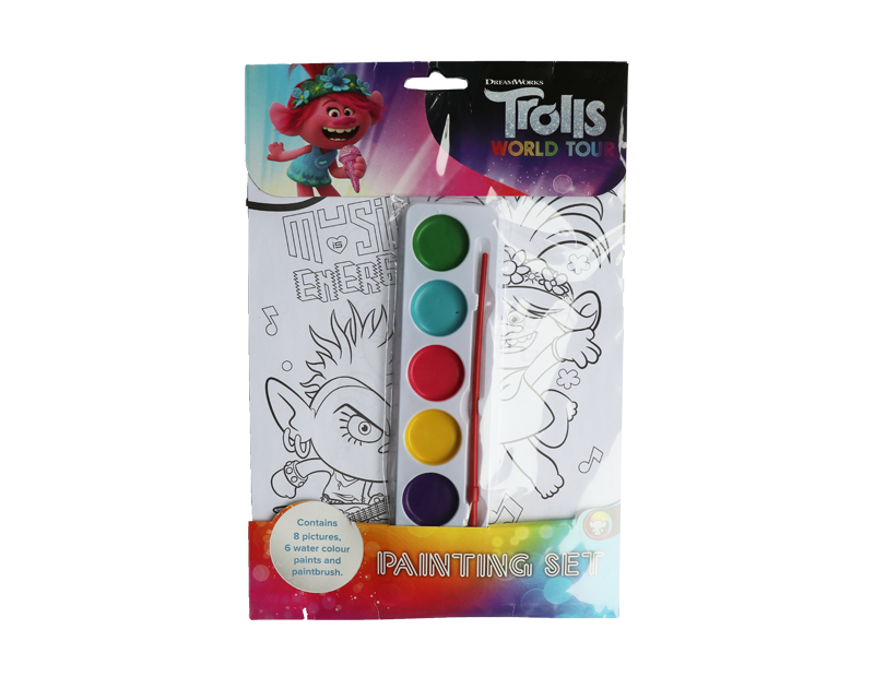 Trolls Painting Set