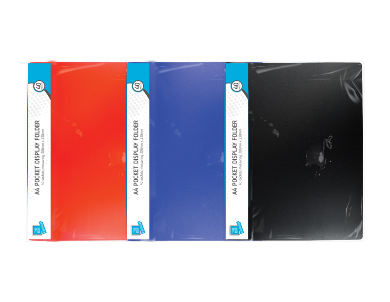 A4 Pocket Display Folder - 40 Pocket A4 Pocket Display Folder - 40 Pocket