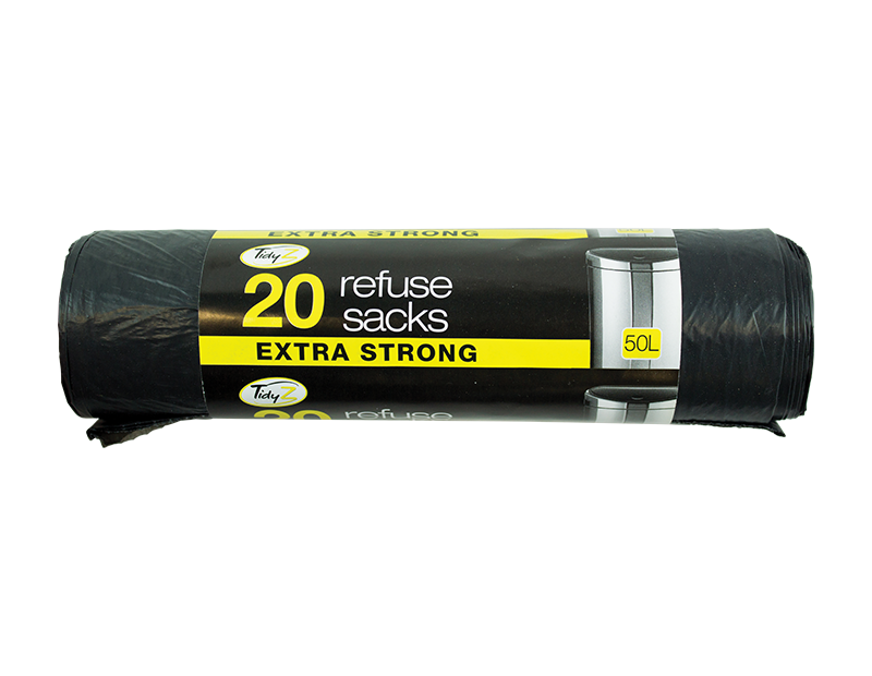 Extra Strong Refuse Sacks - 20 Pack