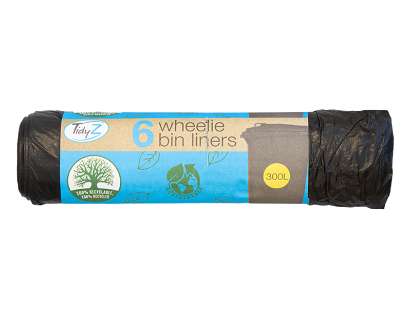Wheelie Bin Liners - 6 Pack