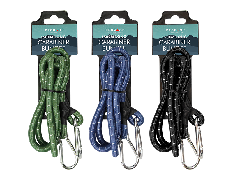 Carabiner Bungee Strap 150cm Carabiner Bungee Strap 150cm