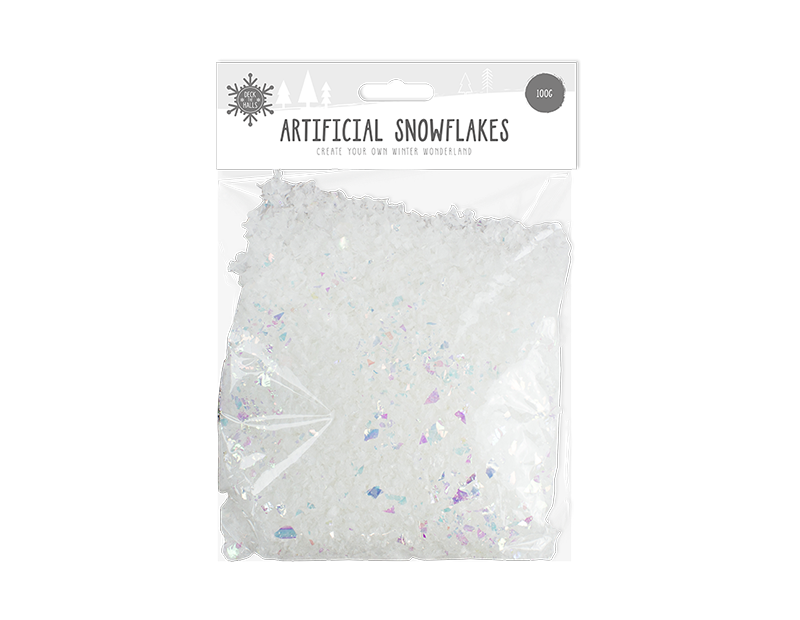 Christmas Artificial Snowflakes 100g Christmas Artificial Snowflakes 100g