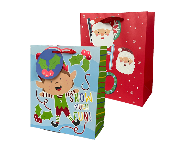Christmas Cute Luxury Medium Gift Bag Christmas Cute Luxury Medium Gift Bag