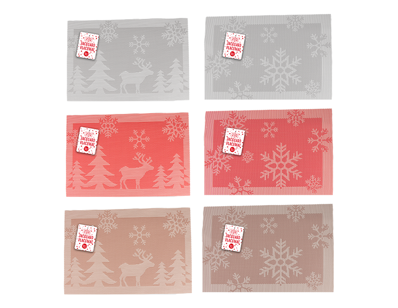 Christmas Jacquard Placemat Christmas Jacquard Placemat