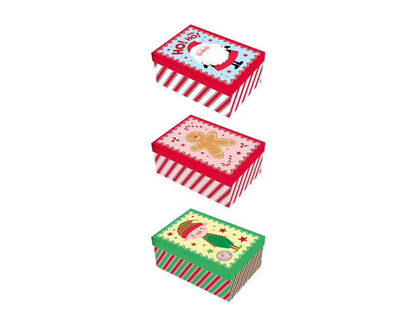 Christmas Rectangle Gift Box 22cm x 14cm Christmas Rectangle Gift Box 22cm x 14cm