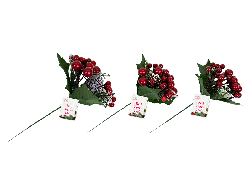 Christmas Red Berry Pick With PDQ Christmas Red Berry Pick With PDQ
