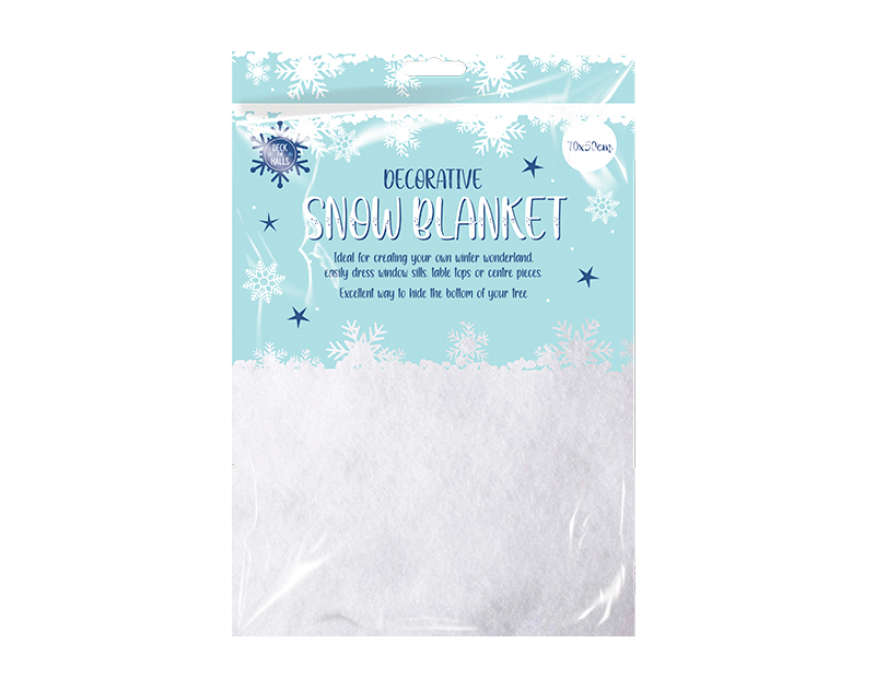 Christmas Snow Blanket 70cm x 50cm Christmas Snow Blanket 70cm x 50cm