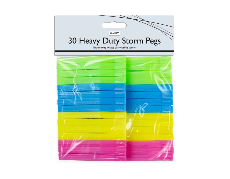 Heavy Duty Storm Pegs - 30 Pack Heavy Duty Storm Pegs - 30 Pack