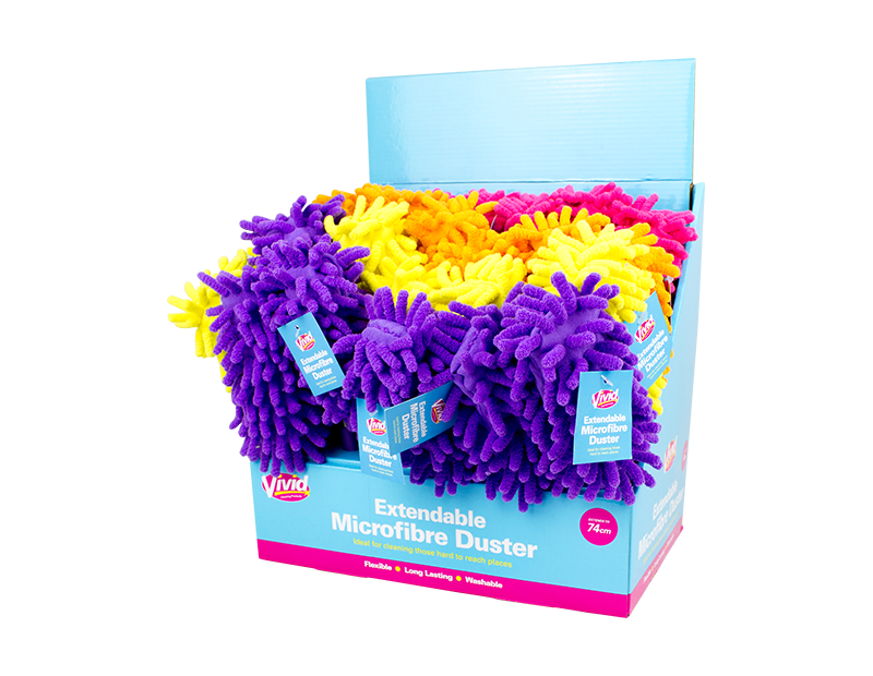 Extendable Microfibre Duster With PDQ Extendable Microfibre Duster