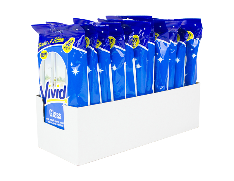 Glass Wipes - 40 Pack Glass Wipes - 40 Pack