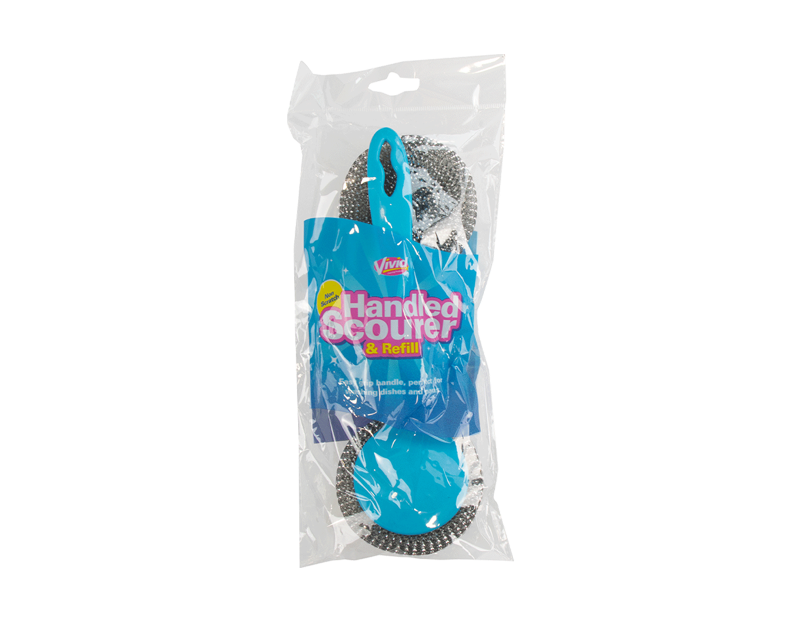 Non Scratch Plastic Scourer & Refill