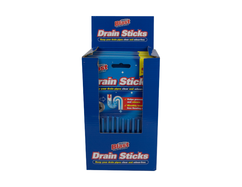 Drain Sticks - 12 Pack (With PDQ) Drain Sticks - 12 Pack (With PDQ)