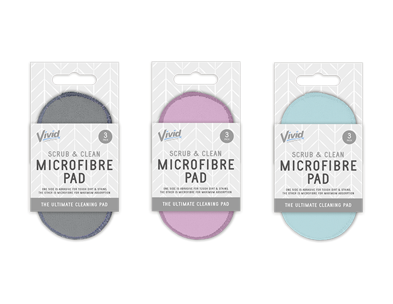 2 in 1 Clean & Scrub Pad - Trend - 3 Pack 2 in 1 Clean & Scrub Pad - Trend - 3 Pack