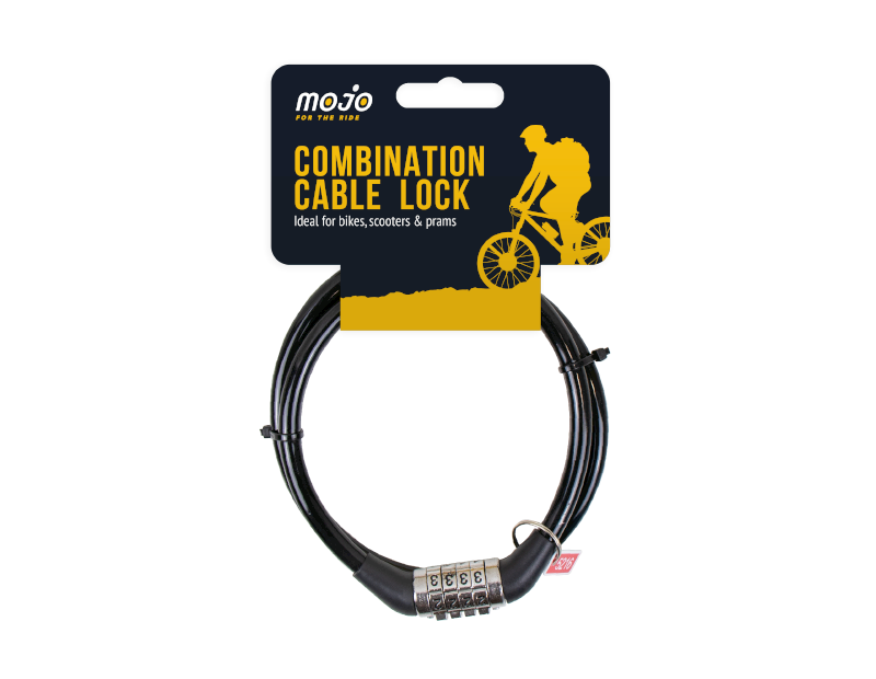 Combination Cable Bike Lock