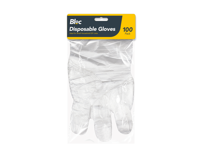 Disposable Gloves - 100 Pack