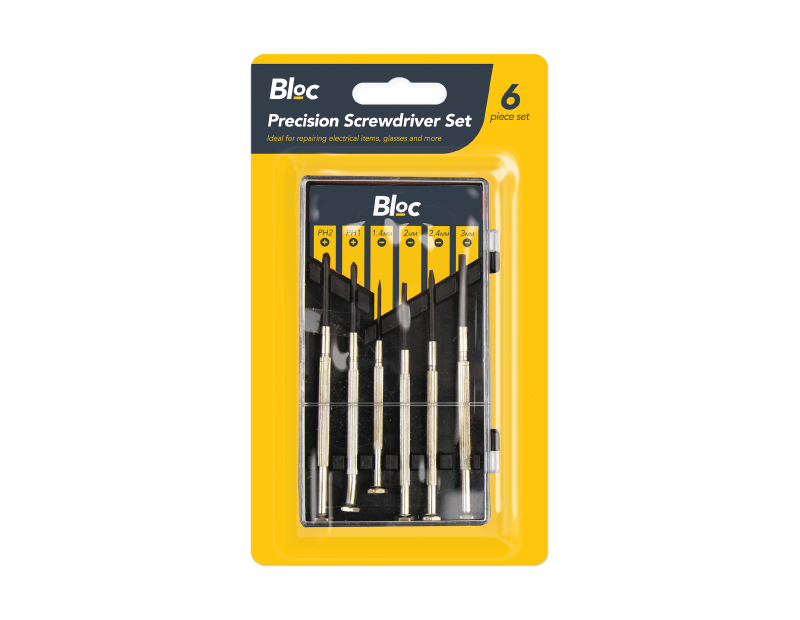 Precision Screwdriver Set - 6 Piece