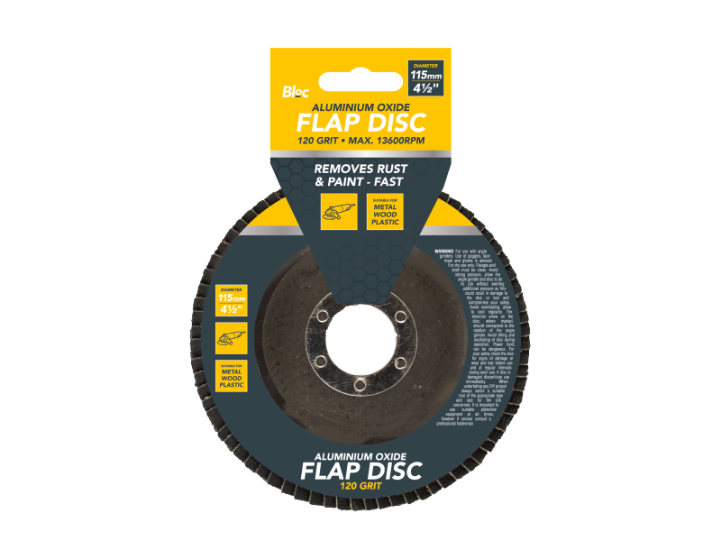 Aluminium Oxide Flap Disc 120 Grit