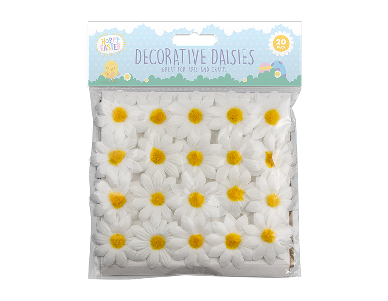 Easter Decorative Daisies - 20 Pack