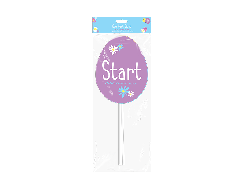 Easter Egg Hunt Signs - 6 Pack Easter Egg Hunt Signs - 6 Pack