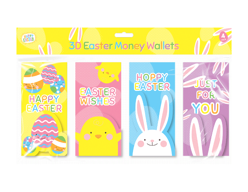 Easter Money Wallets - 4 Pack