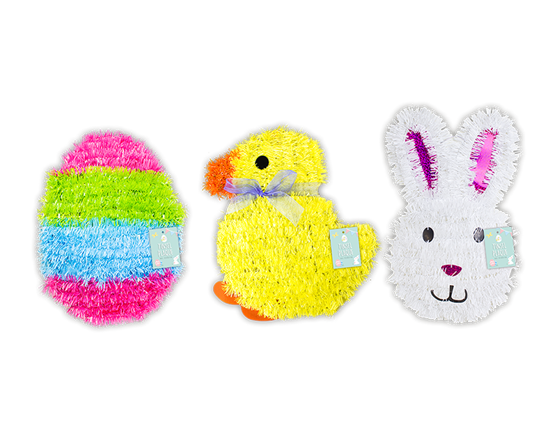 Easter Tinsel Wall Plaque Easter Tinsel Wall Plaque