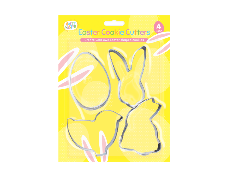 Easter Cookie Cutters Easter Cookie Cutters - 4 Pack