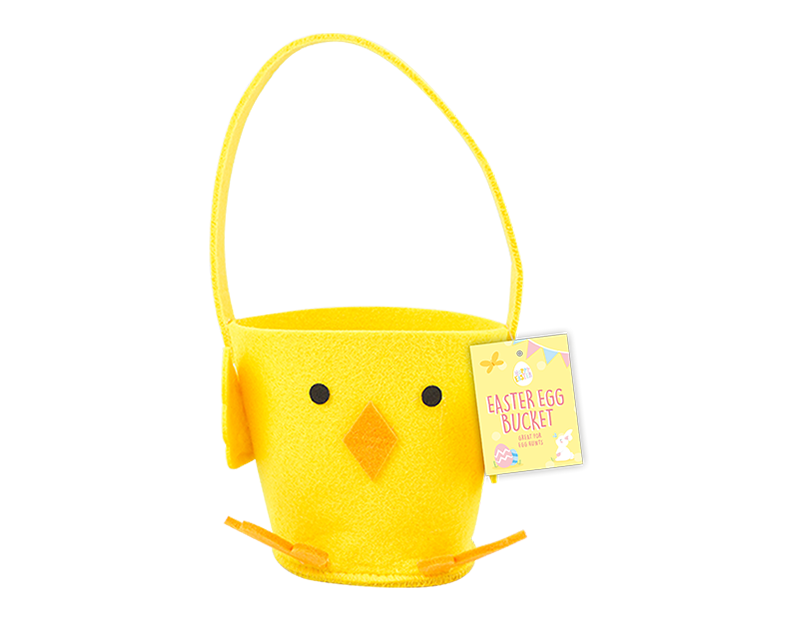 Felt Easter Chick Treat Bucket