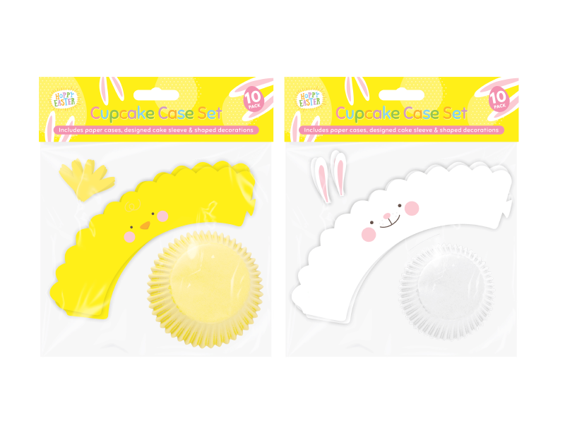 Easter Character Cup Cake Set - 10 Pack Easter Character Cup Cake Set - 10 Pack
