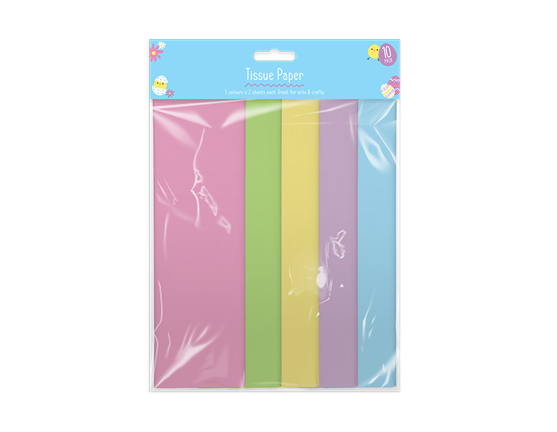 Easter Tissue Paper - 10 Pack