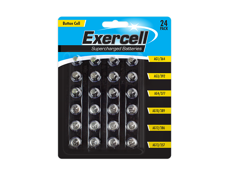 Button Cell Batteries - 24 Pack Button Cell Batteries - 24 Pack