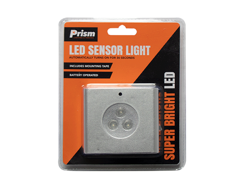 LED Silver Sensor Light