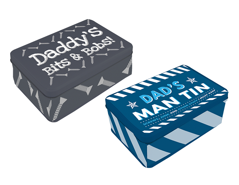 Father's Day Printed Novelty Tin Father's Day Printed Novelty Tin