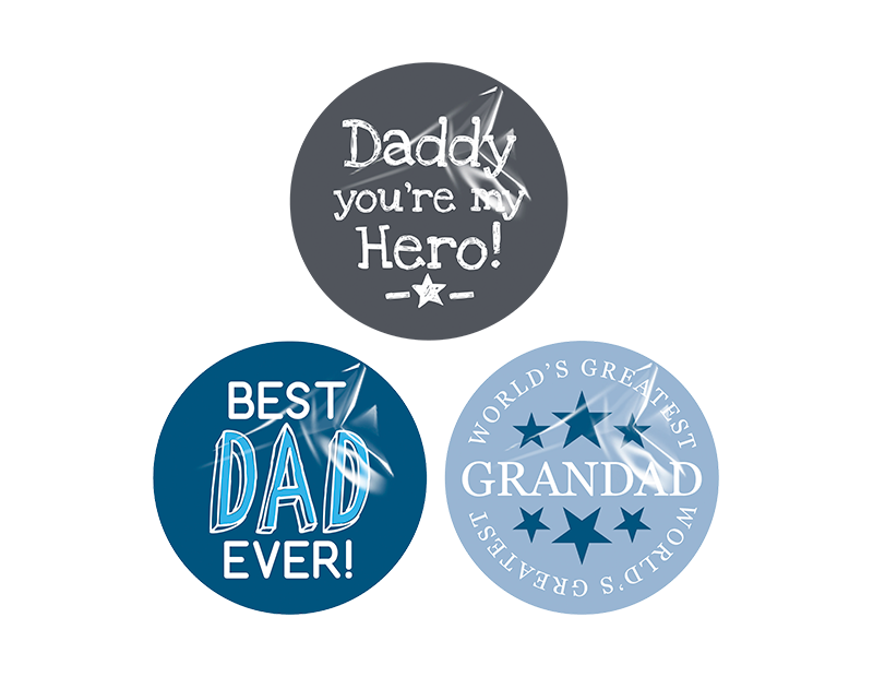 Father's Day Ceramic Coaster PDQ Father's Day Ceramic Coaster PDQ