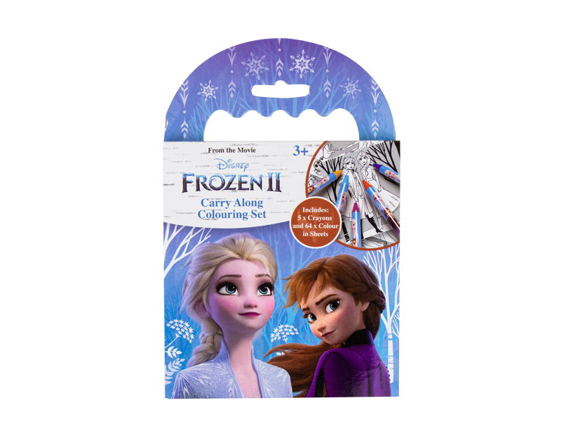 Frozen Carry Along Colouring Set
