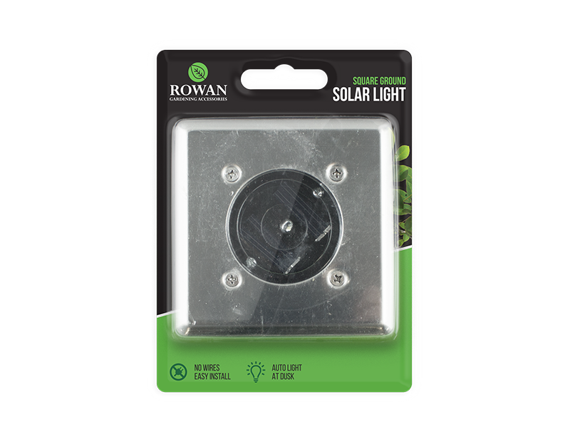 Solar Square Ground Light
