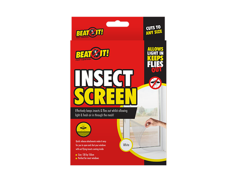 White Insect Window Screen White Insect Window Screen