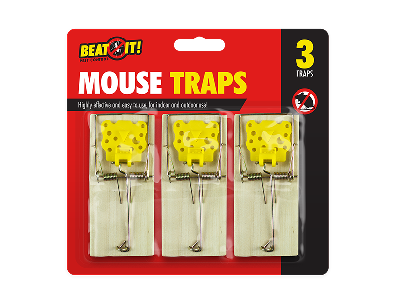Mouse Traps - 3 Pack Mouse Traps
