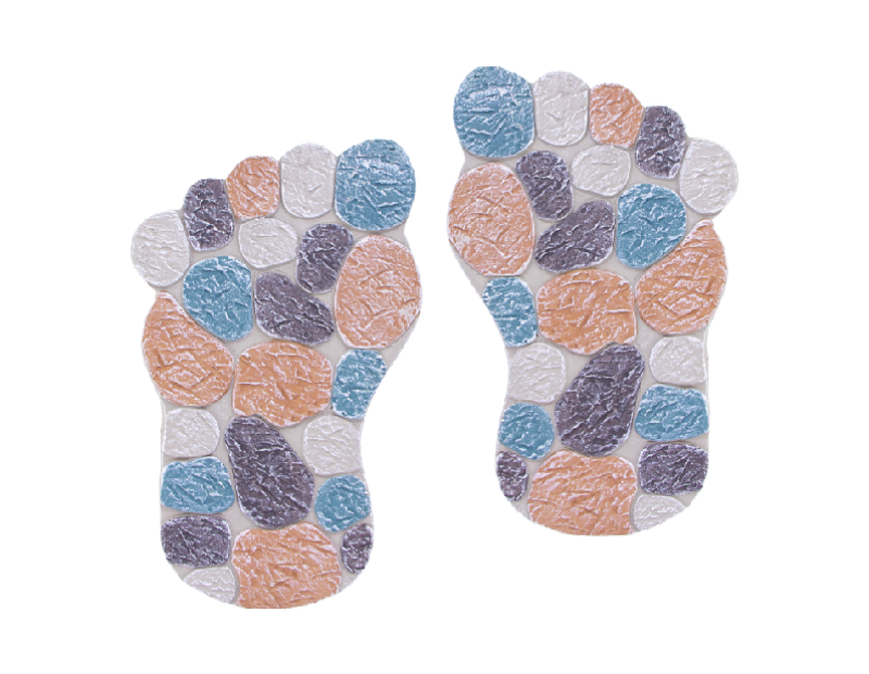 Mosaic Foot Stepping Stone Mosaic Foot Stepping Stone