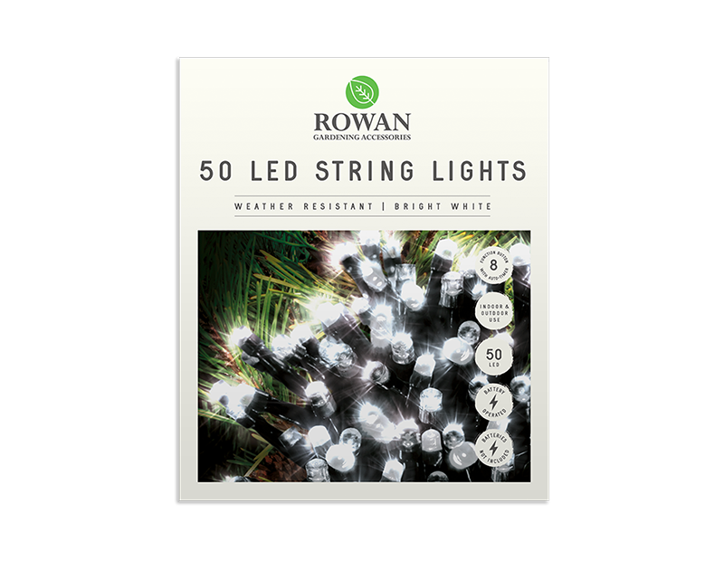 50 LED Battery Powered String Lights