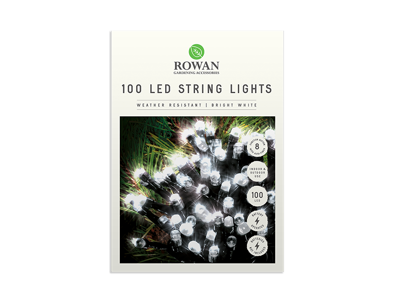 100 LED Battery Powered String Lights