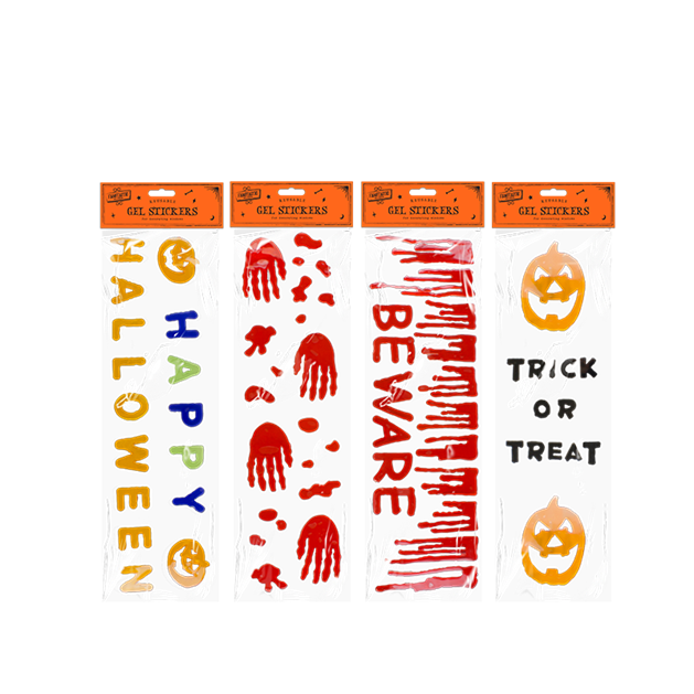 Halloween Gel Stickers Halloween Gel Stickers