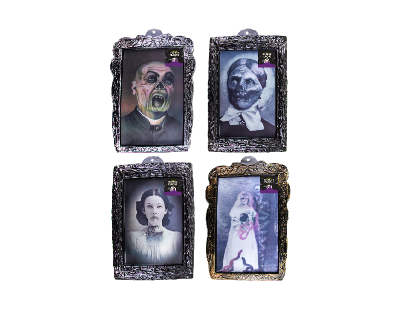 Lenticular Halloween Horror Plaque Lenticular Halloween Horror Plaque