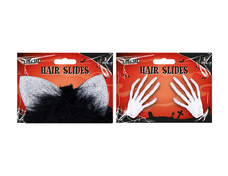 Halloween 3D Hair Slides Halloween 3D Hair Slides