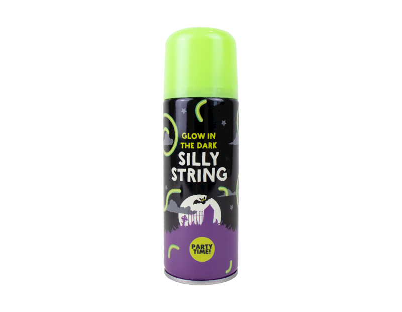 Glow In the Dark Silly String With PDQ Glow In the Dark Silly String With PDQ