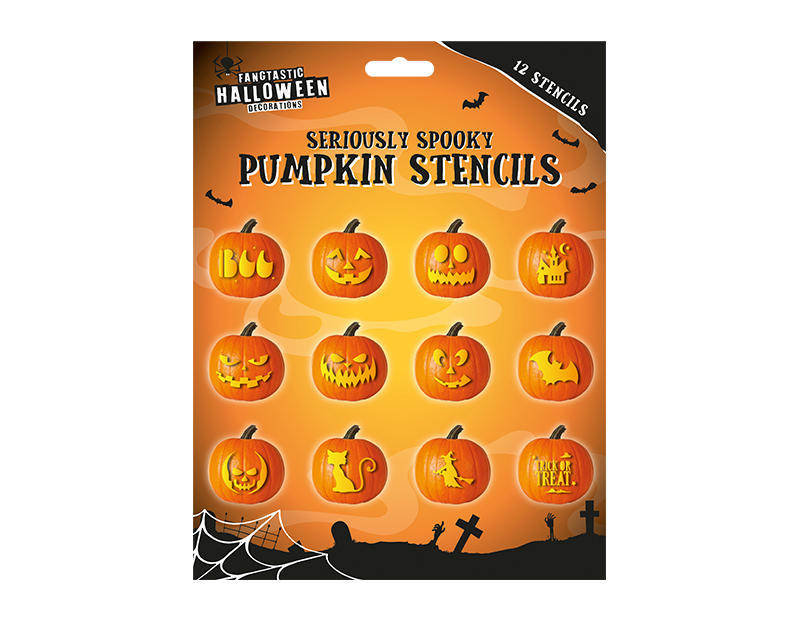 Halloween Stencil Book Halloween Pumpkin Stencils