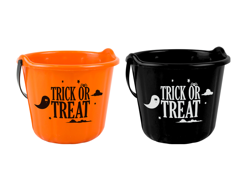 Halloween Trick Or Treat Bucket Halloween Trick Or Treat Bucket