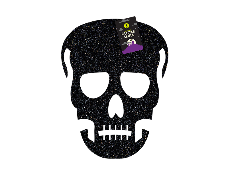 Halloween Glitter Skull Halloween Glittering Skull