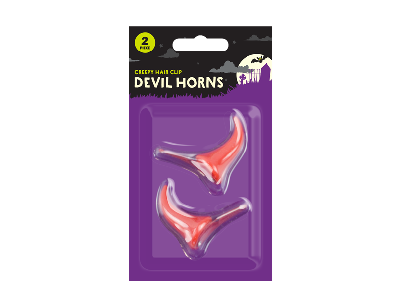 Halloween Devil Horn Hair Clips Halloween Devil Horn Hair Clips